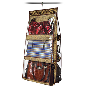 Fun & Fashionable 6-Pocket Hanging Purse Organizer- $18.50 with Free ...