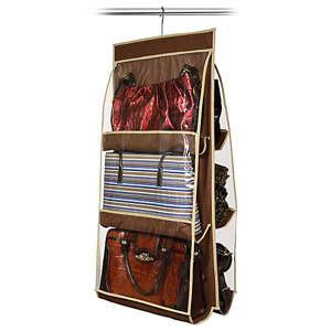 Fun & Fashionable 6-Pocket Hanging Purse Organizer- $18.50 with Free ...